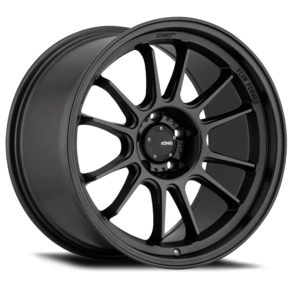 Konig Hypergram 8.5x18 5x112 ET43 Matte Black Felgen