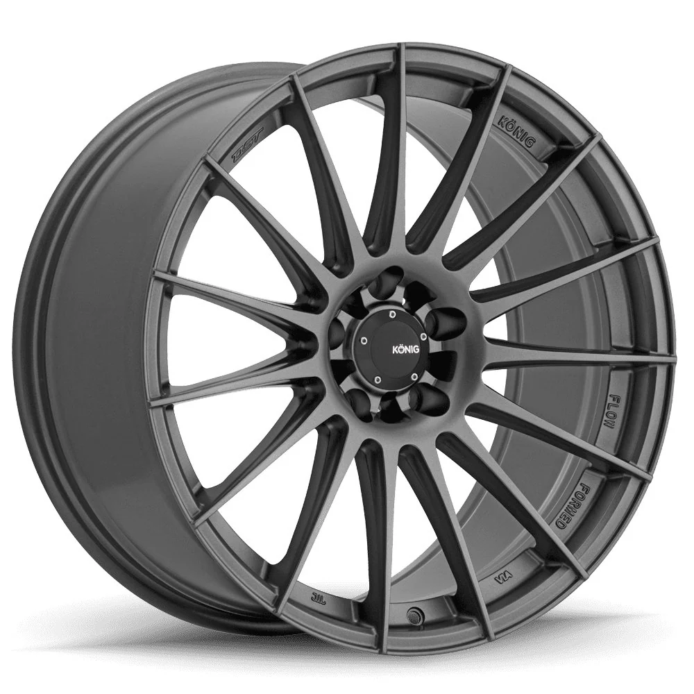 Image of Konig Rennform 9.0x18 5x112 ET45 Matte Grey Felgen