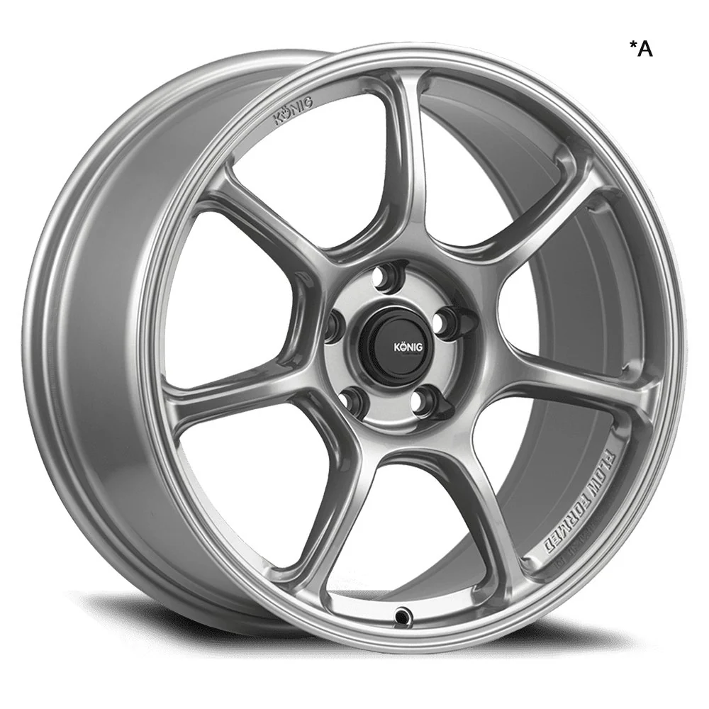 Image of Konig Ultragram 8.0x15 4x100 ET36 TITANIUM METALLIC Felgen