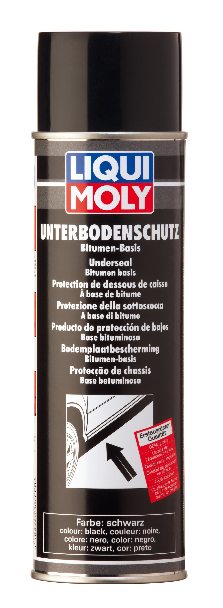 Image of Liqui Moly Unter­bo­den­schutz schwarz (Spray) 500ml