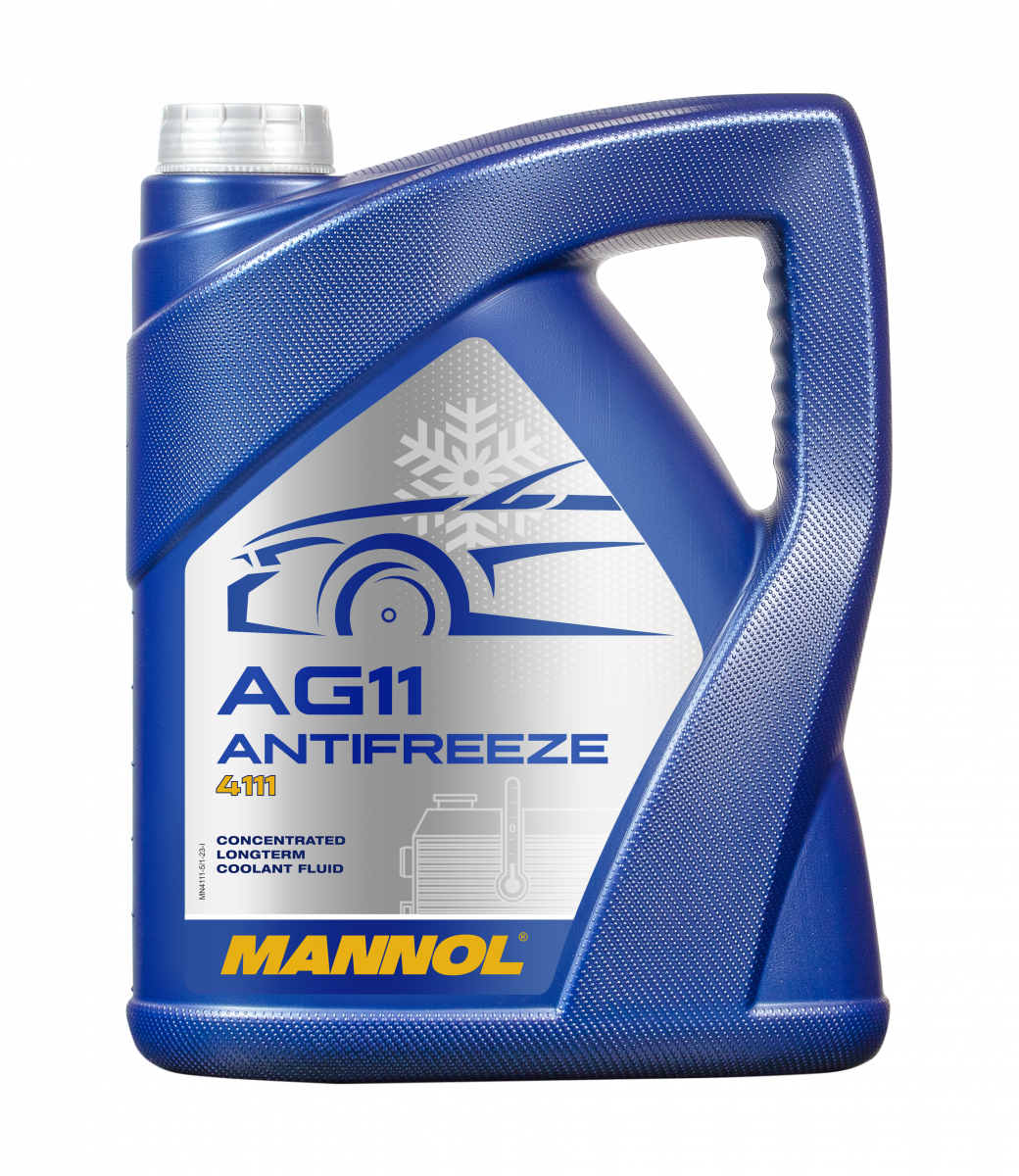 Image of Frostschutz Mannol 4111 AG11 Konzentriertes Frostschutzmittel 5L