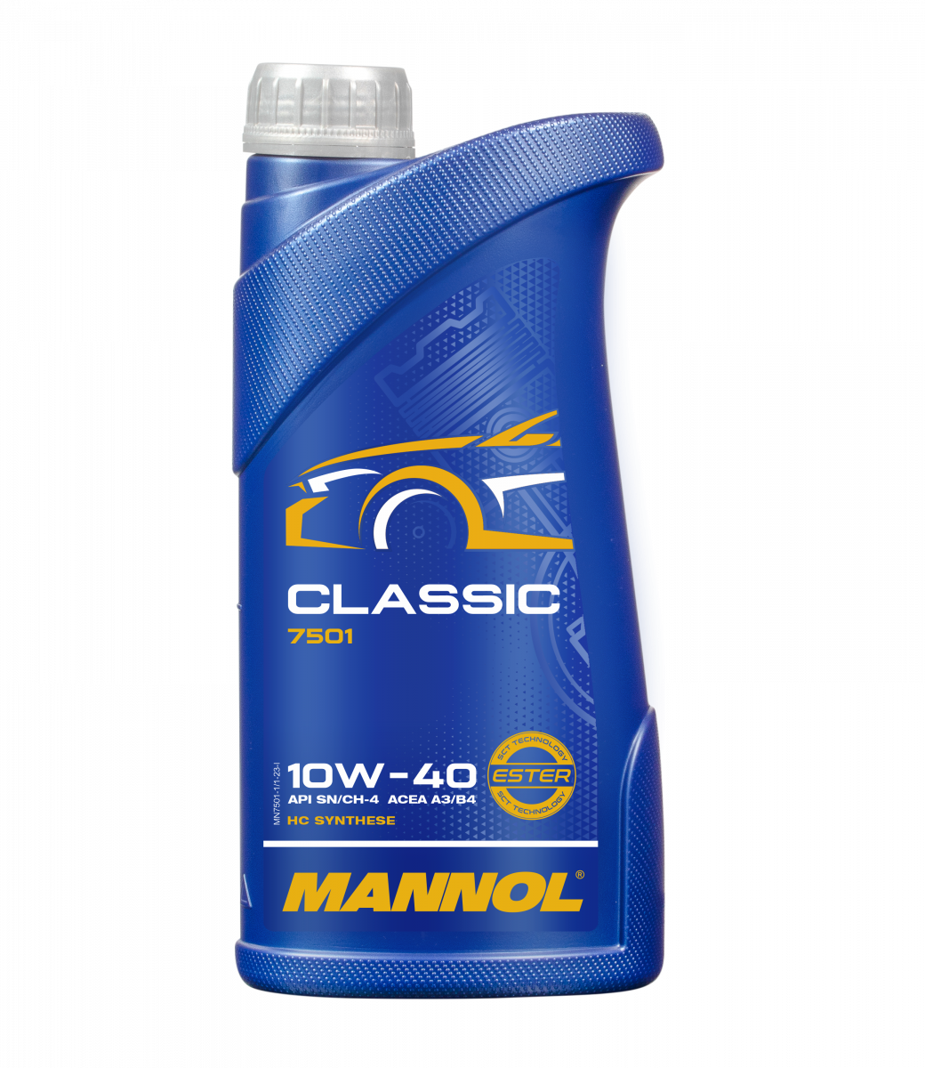 Image of Mannol 7501 Classic 10W40 Motoröl 1L