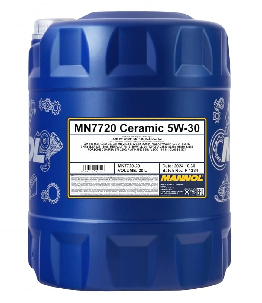Image of Mannol Ceramic 7720 5W30 20L