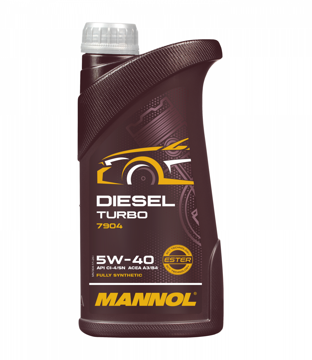 Huile Moteur Mannol 7904 Diesel Turbo 5W40 1L