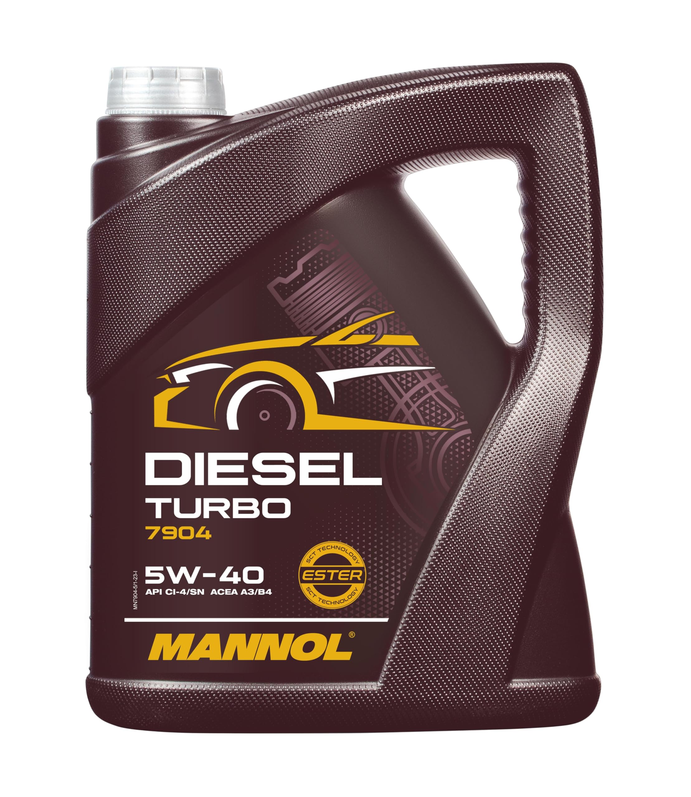 Huile Moteur Mannol 7904 Diesel Turbo 5W40 5L