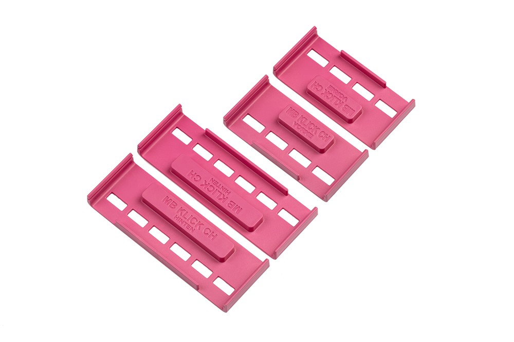 Image of MB Klick Nummernrahmen Rahmenlose Kennzeichenhalter Pink