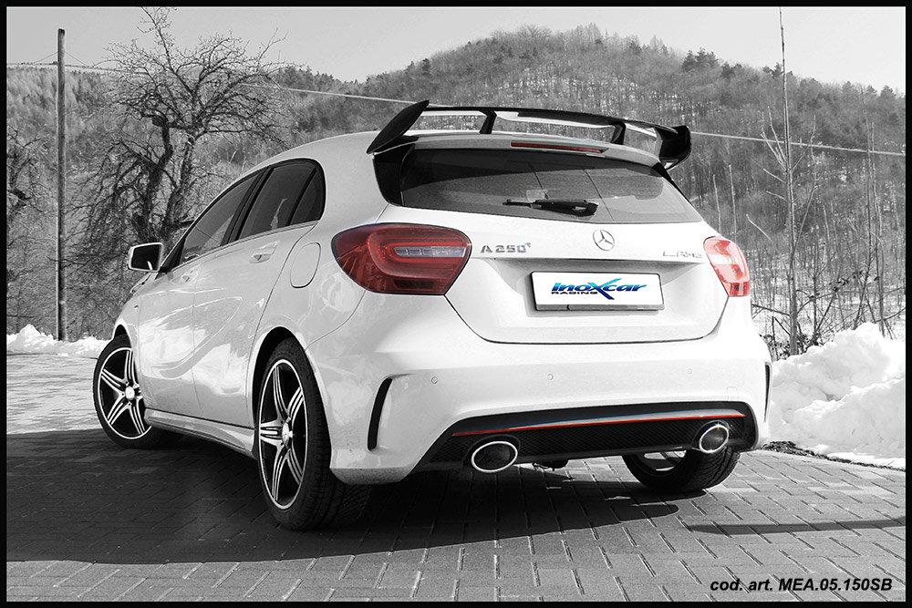 Image of Endschalldämpfer Inoxcar 150x105mm Oval