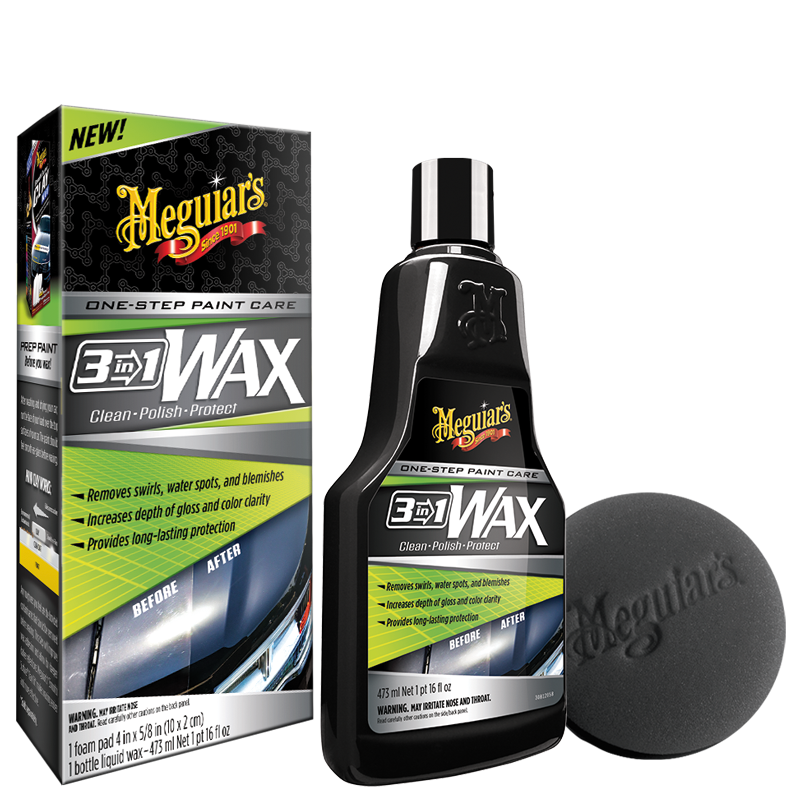 Image of Meguiars 3 in 1 Wax, Water Spot & Swirl Remover