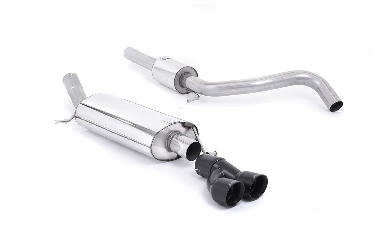 Image of Cat-Back Milltek 63.5mm Twin 80mm GT80
