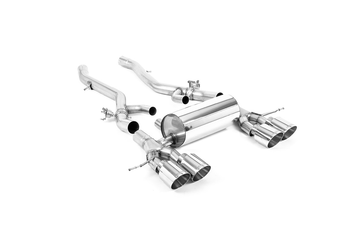 Image of OPF-Back Milltek Resonated 115 GT für BMW 2 Coupé (G42, G87) M2 460ps