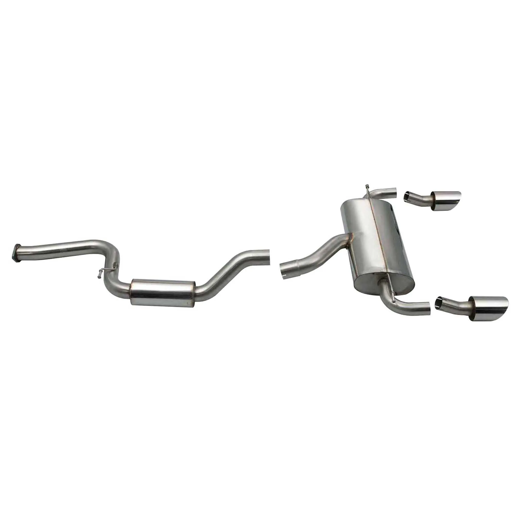 Cat-Back Milltek  3" Dual DTM