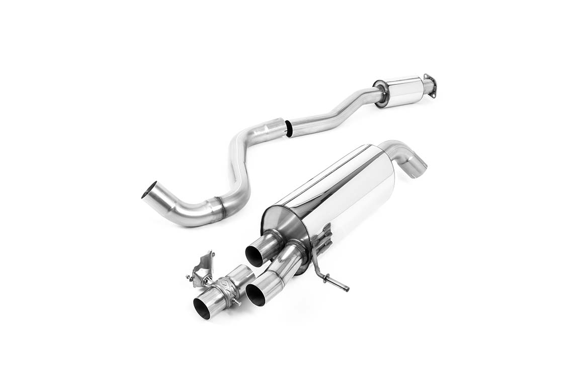 Image of OPF-Back Milltek 2.75" Twin 90mm GT90 für HYUNDAI i20 III (BC3, BI3) 1.6 T-GDi N 204ps