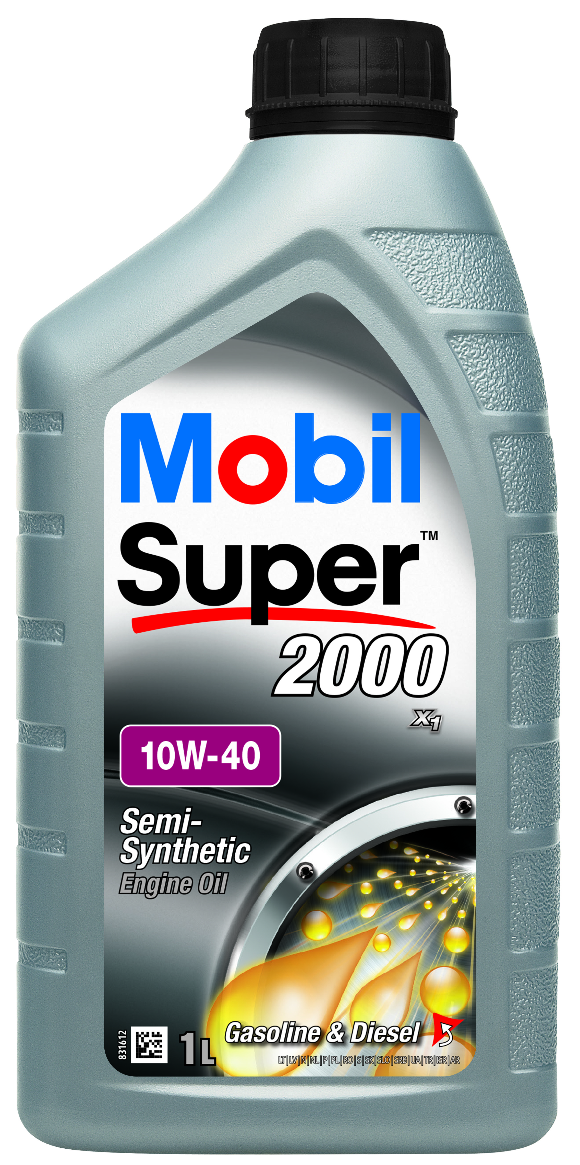 Image of Mobil Super 2000 X1 10W40 1L