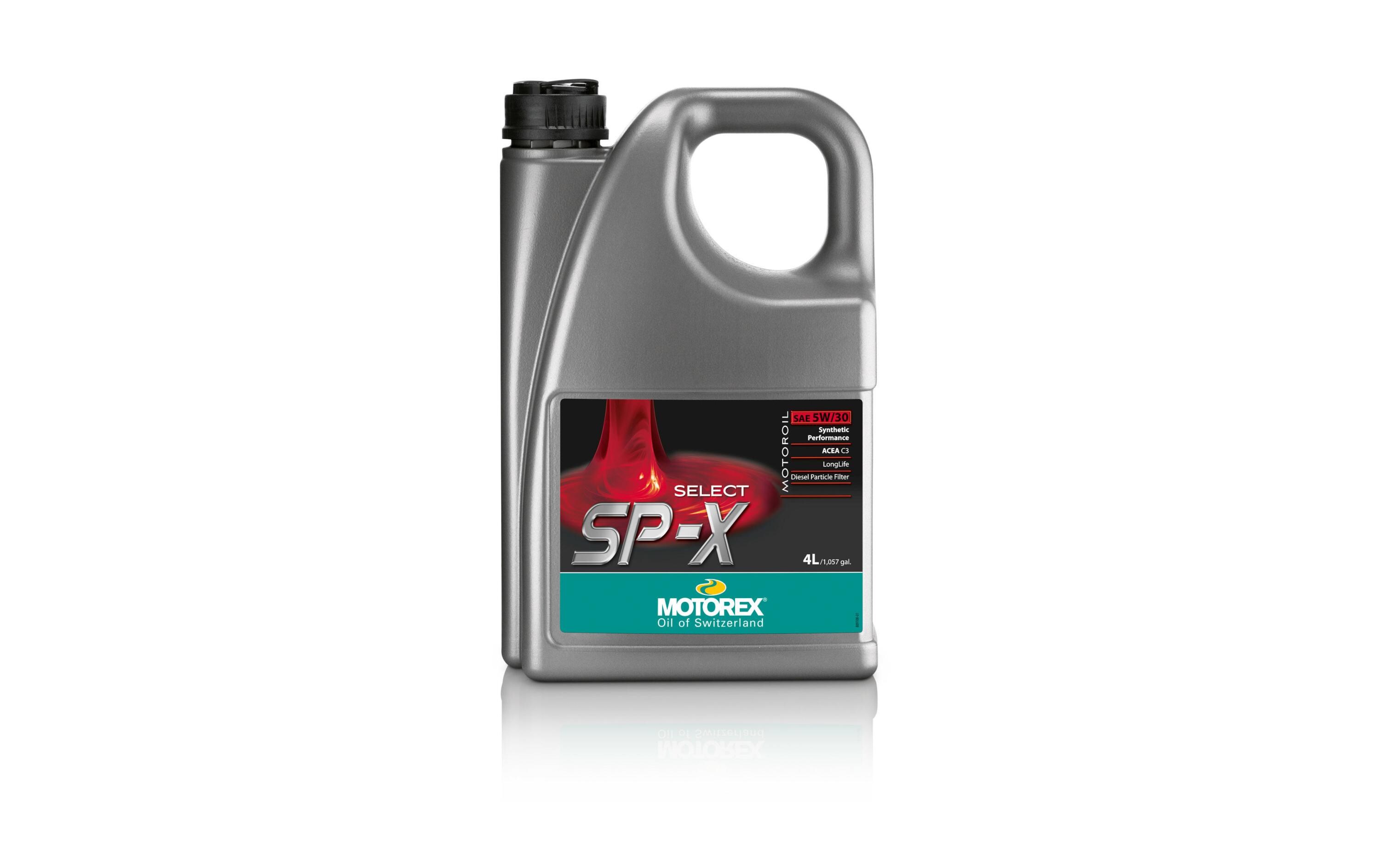 Image of Motoröl Motorex Select SP-X 5W30 4L