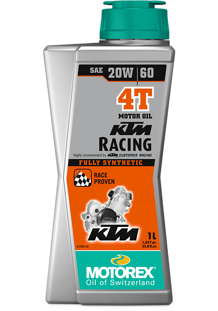 Image of Motorex 4T KTM Racing 20W60 Motoröl 1L
