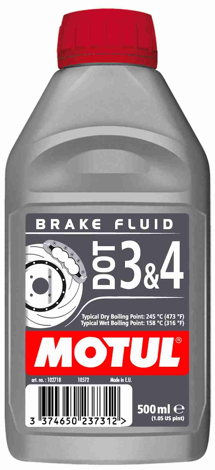 Image of Motul DOT 3&4 Bremsflüssigkeit 500ml