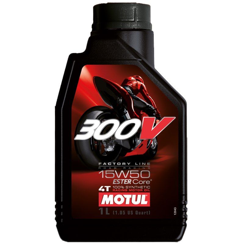 Image of Motul 300V 15W50 Road Racing Factory Line 1L