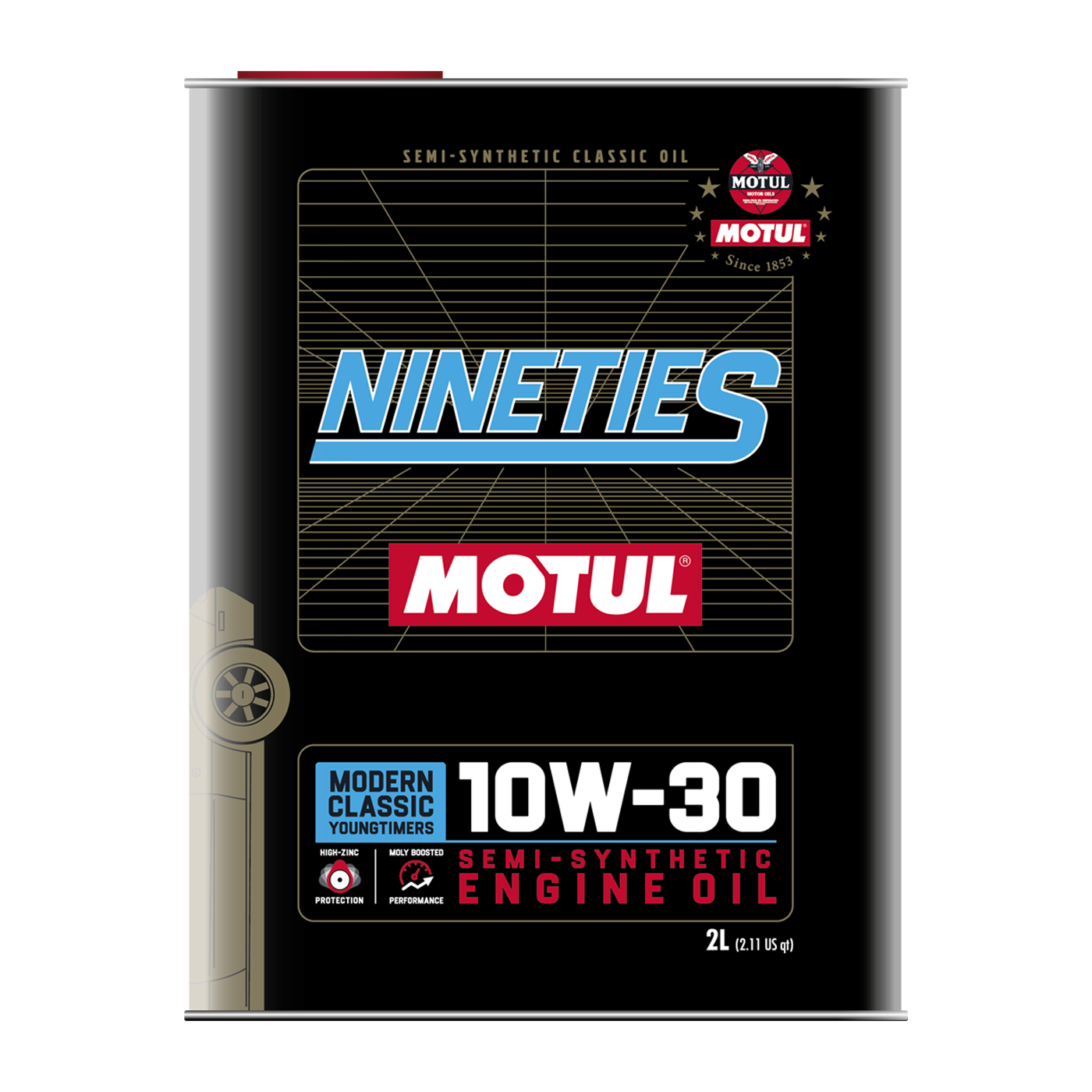 Image of Motoröl Motul Classic Nineties 10W30 2L