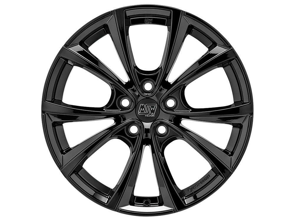Image of Felgen MSW 27T 9.5x19 5x114.3 ET45 Gloss Black