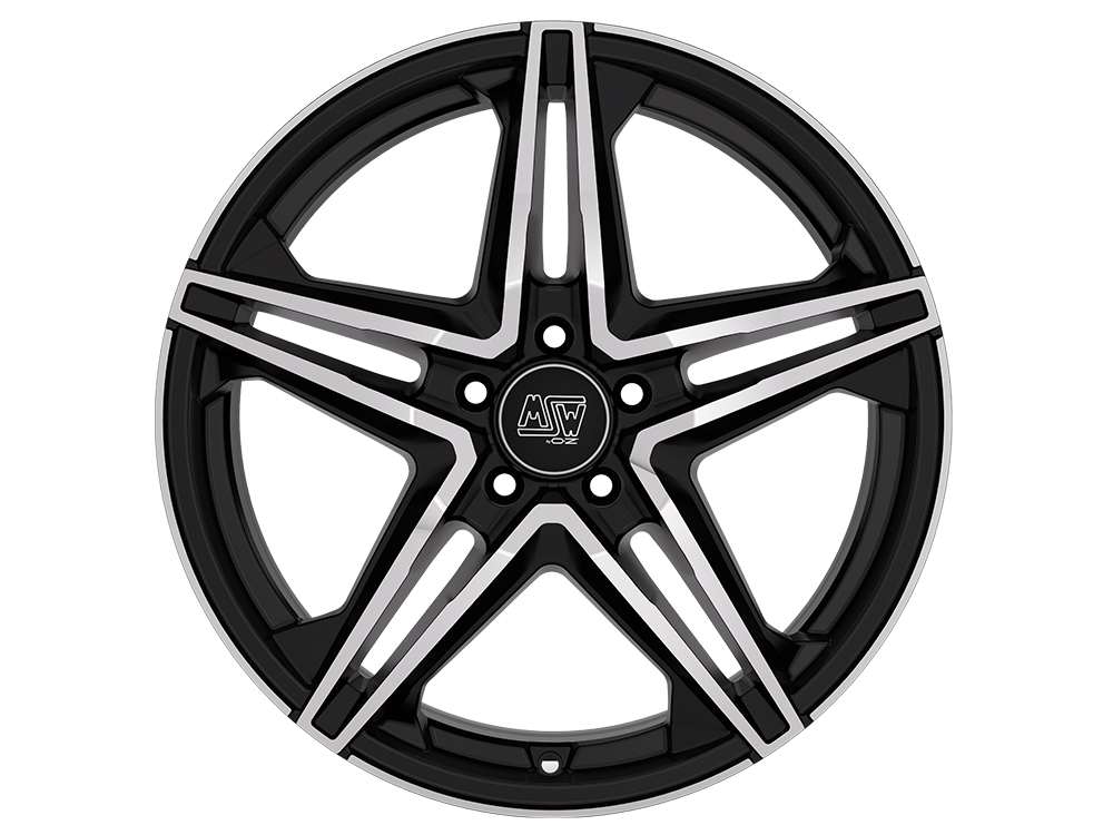 Felgen MSW 31 7.5x19 5x112 ET42 Gloss Black Full Polished