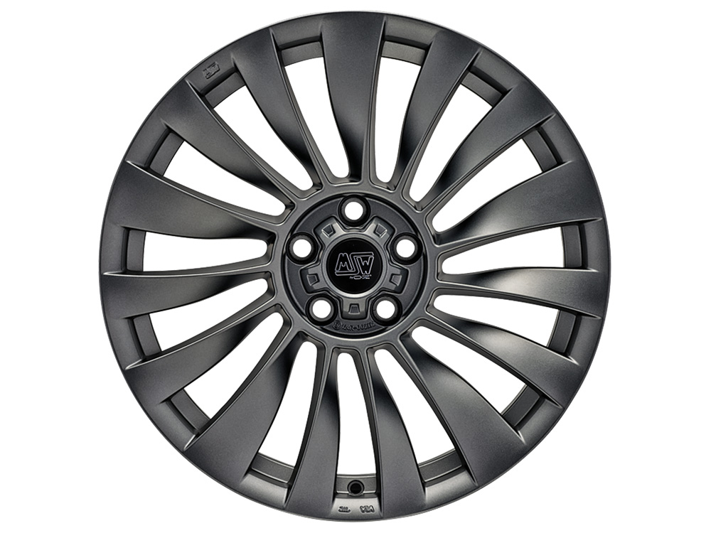 Image of MSW 37T 9.5x20 5x114.3 ET45 MATT DARK GRAPHITE Felgen