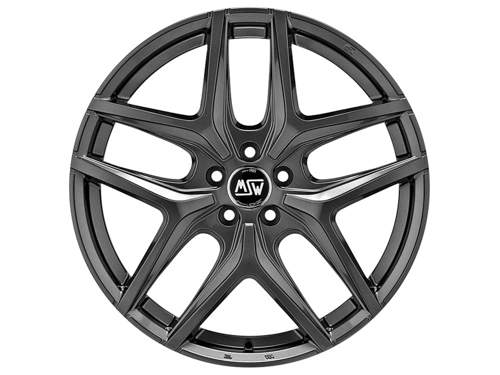 Felgen MSW 40 7.0x17 5x120 ET45 Gloss Gun Metal