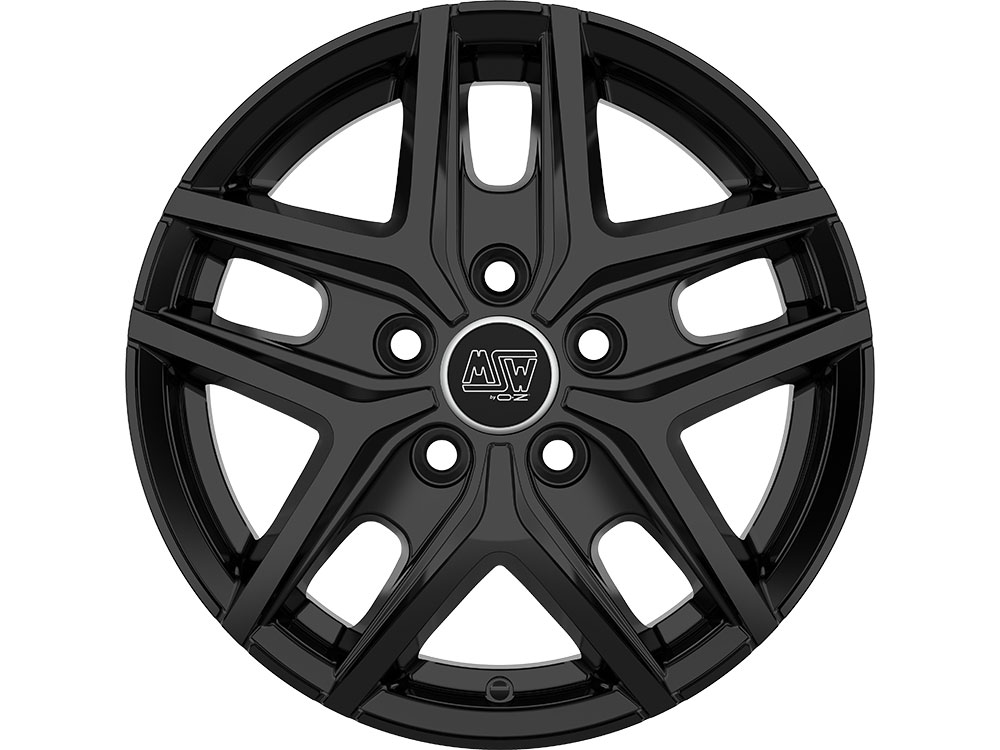 MSW 40 VAN 6.5x16 5x160 ET55 GLOSS BLACK Felgen