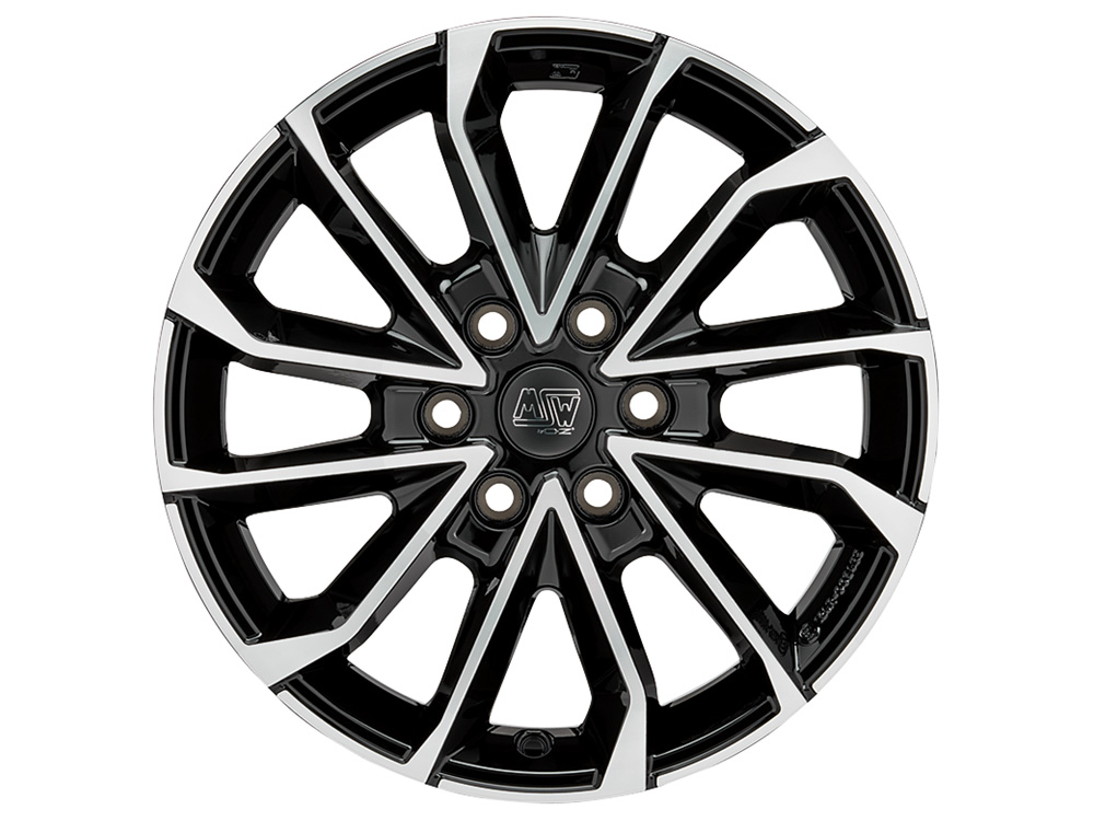 Image of Felgen MSW 42 VAN 6.5x17 6x120 ET50 Gloss Black Full Polished