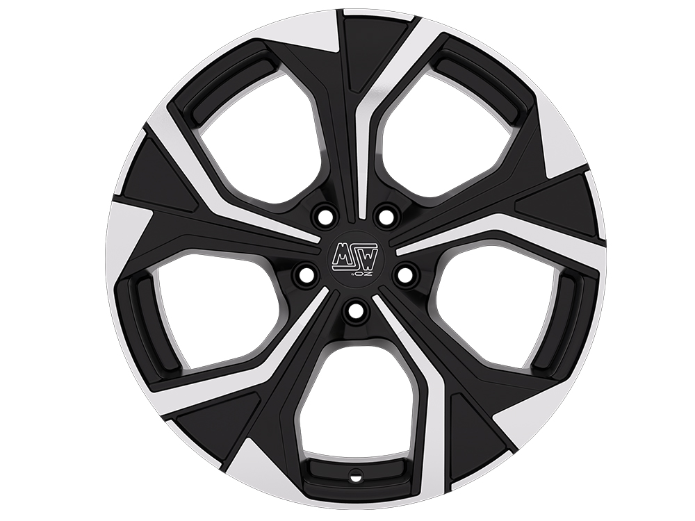 MSW 43 7.0x19 5x108 ET38 GLOSS BLACK FULL POLISHED Felgen
