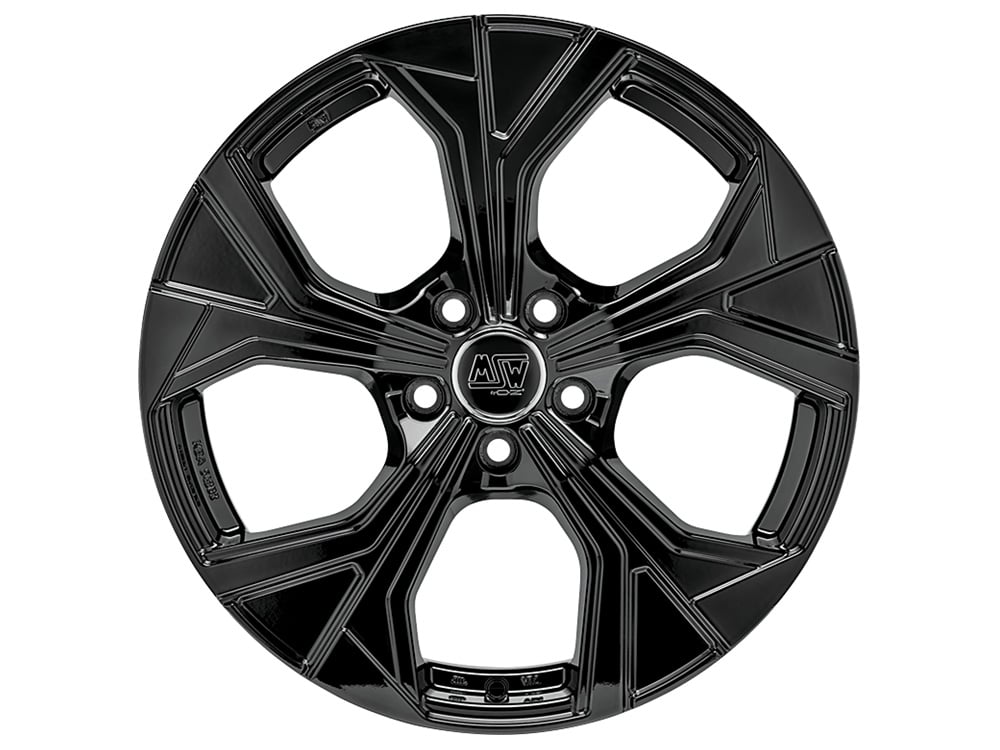 MSW 43 8.0x20 5x112 ET39 GLOSS BLACK Felgen