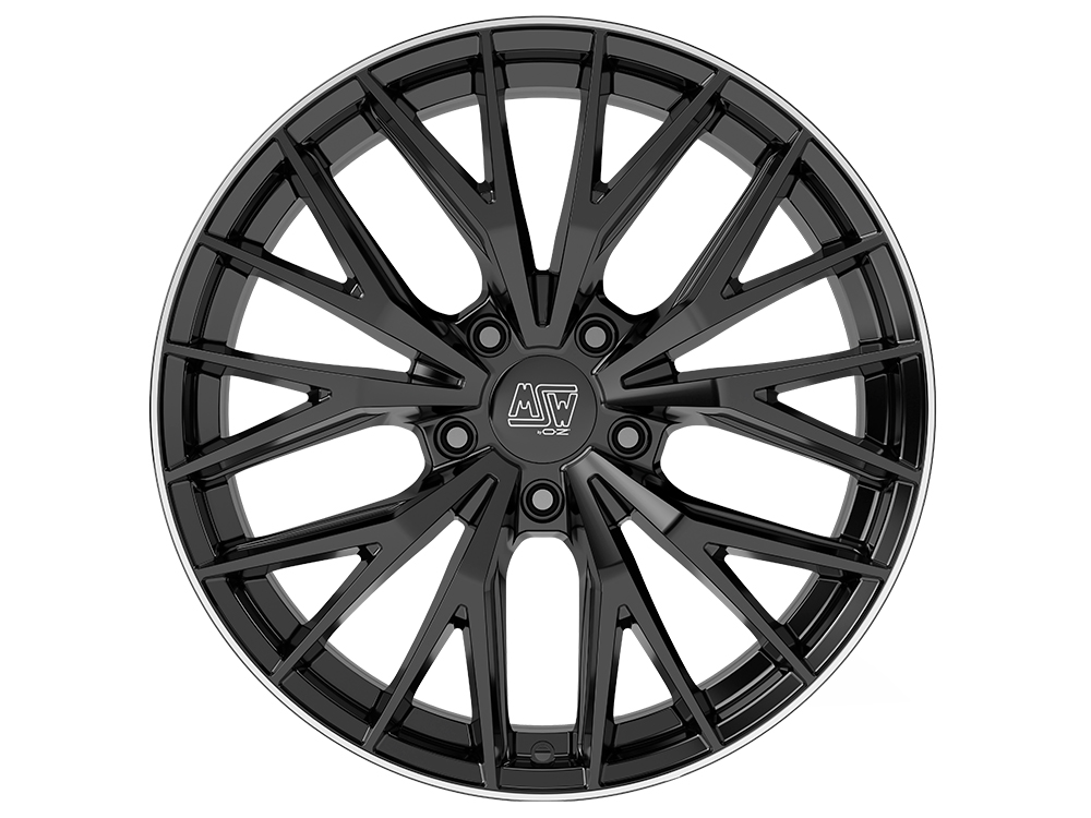 Image of Felgen MSW 44 10.5x20 5x112 ET40 Gloss Black+diamond Lip