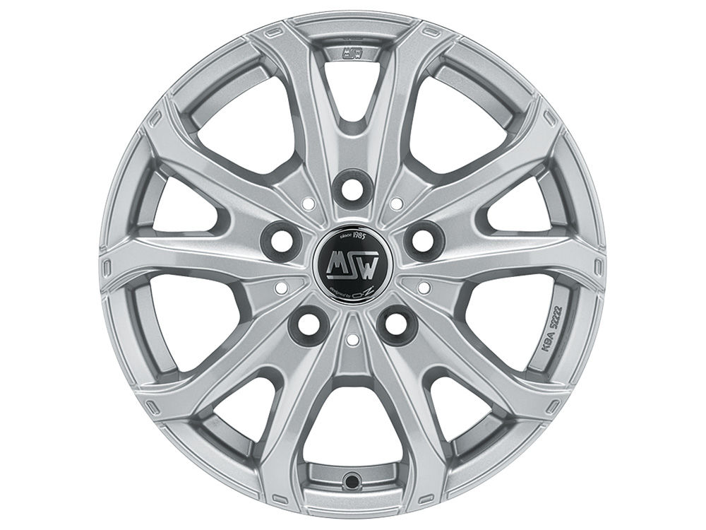 MSW 48 VAN 7.0x17 5x118 ET68 FULL SILVER Felgen