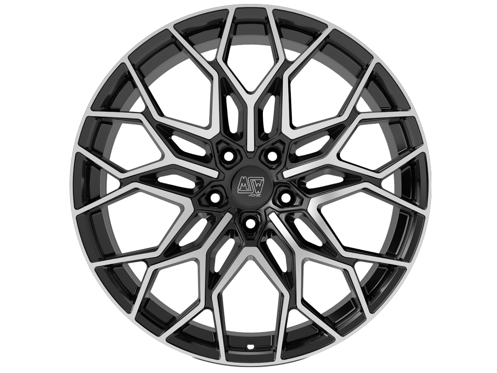 MSW 51 10.5x20 5x112 ET40 GLOSS BLACK FULL POLISHED Felgen