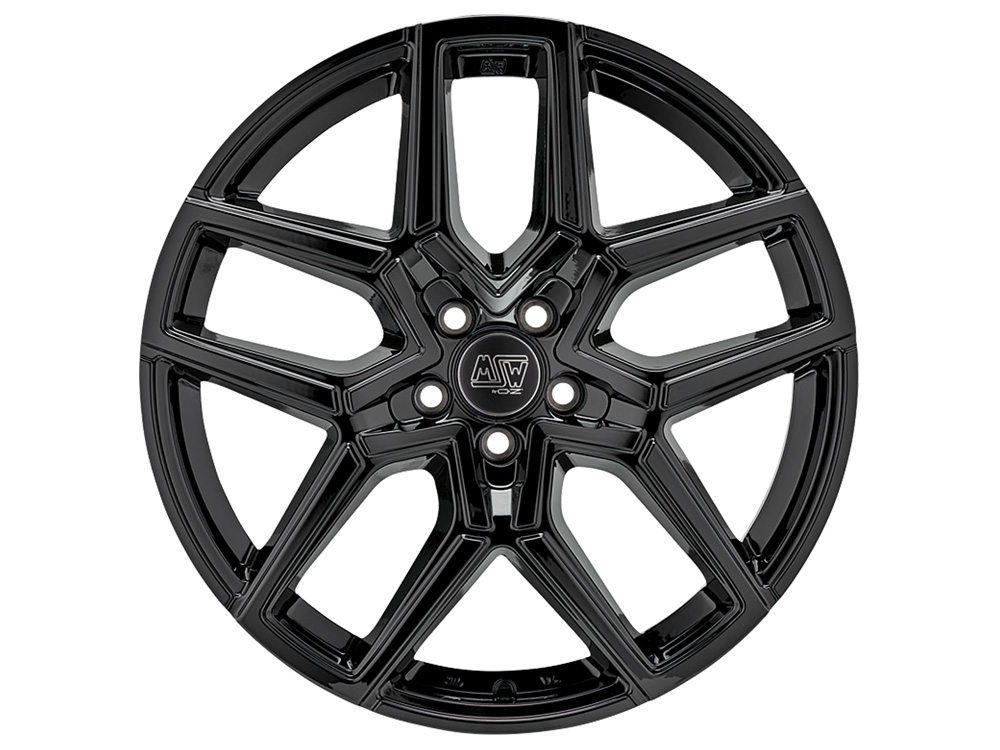 Image of MSW 52 8.5x20 5x112 ET30 GLOSS BLACK Felgen