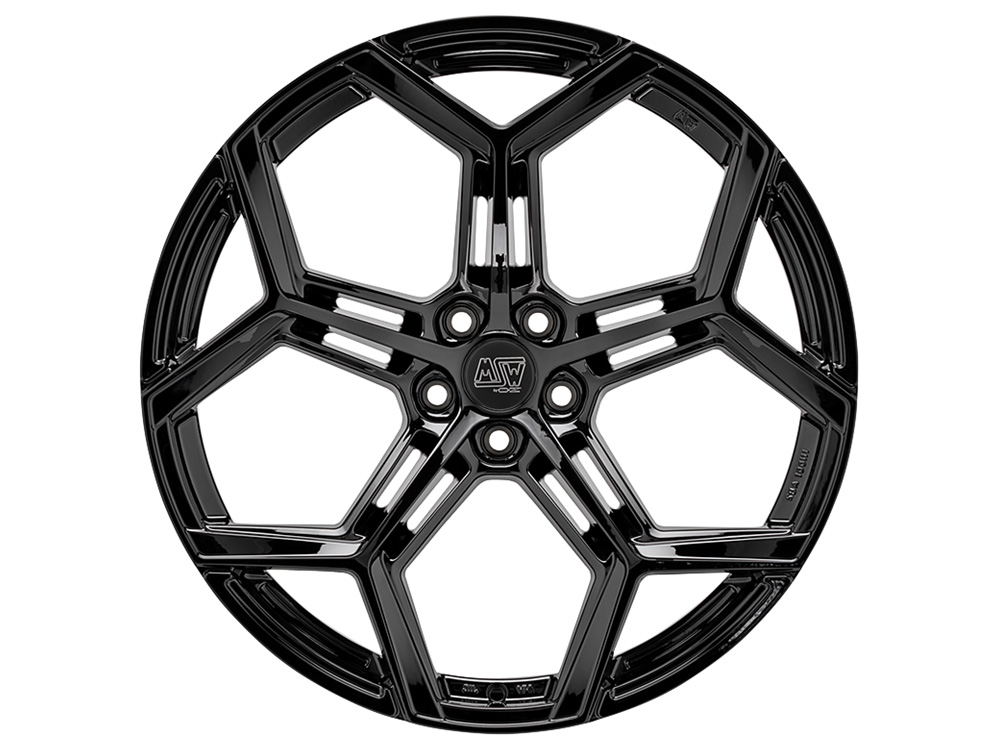 MSW 53 8.0x19 5x112 ET46 GLOSS BLACK Felgen