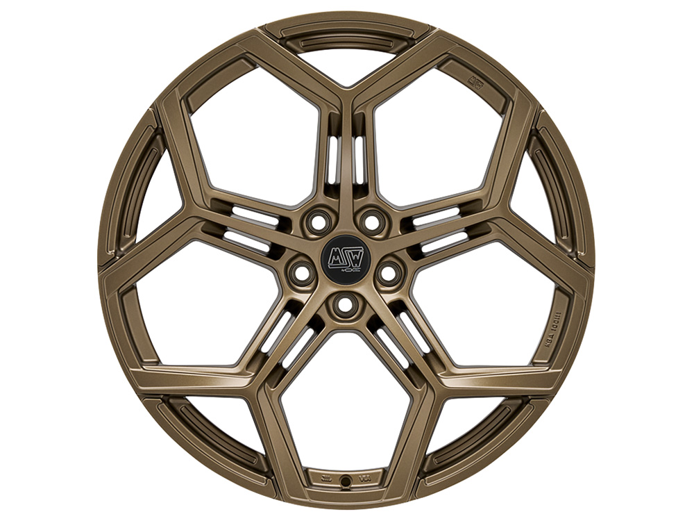 Image of MSW 53 10.5x22 5x112 ET19 RALLY BRONZE Felgen