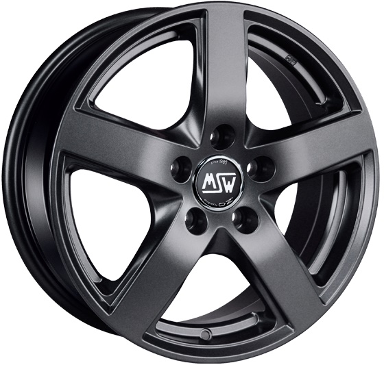 Image of Felgen MSW 55 7.5x17 5x112 ET51 Matt Dark Grey