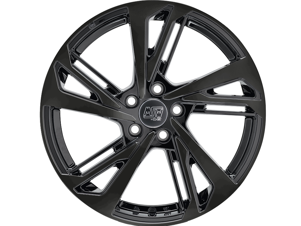MSW 60 7.5x17 5x108 ET44 GLOSS BLACK Felgen