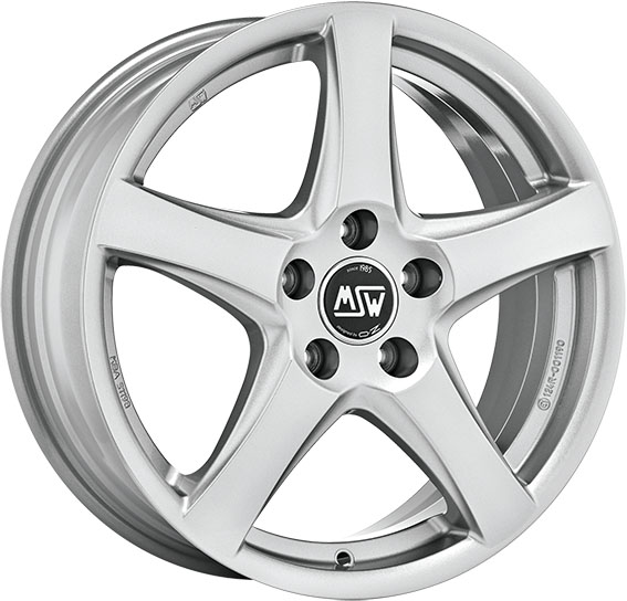 Image of Felgen MSW 78 6.5x17 5x112 ET41 Full Silver
