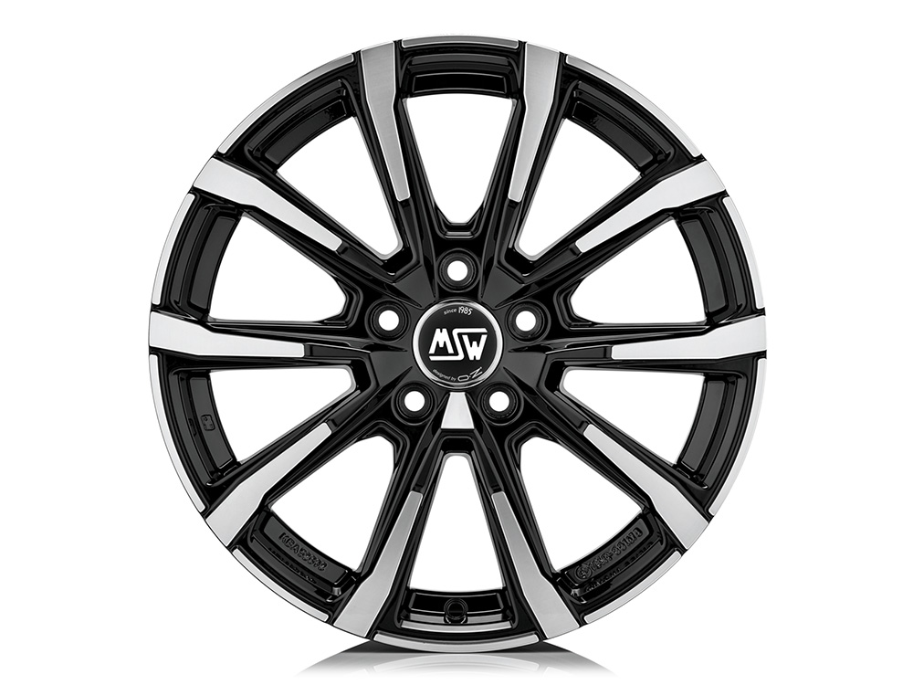Felgen MSW 79 7.0x17 5x114.3 ET35 Gloss Black Full Polished