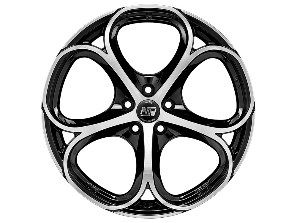 Image of Felgen MSW 82 8.0x18 5x110 ET40 Gloss Black Full Polished