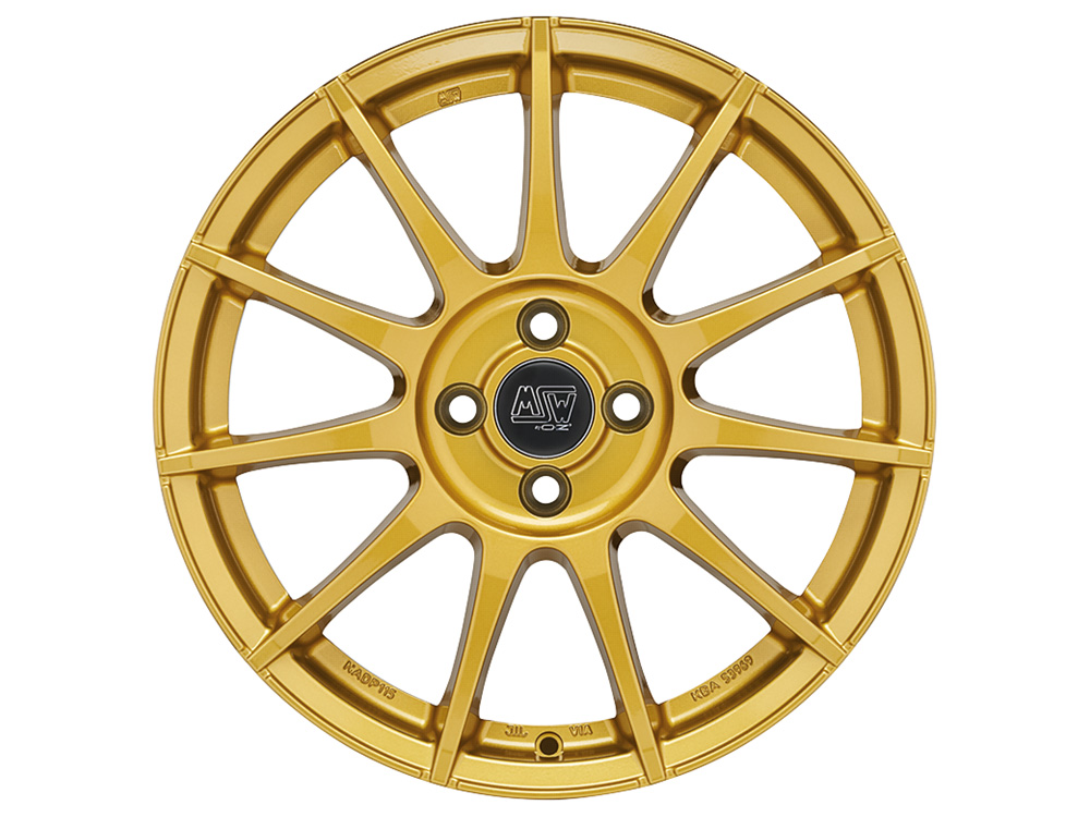 Image of Felgen MSW 85 7.0x17 4x98 ET30 Gold