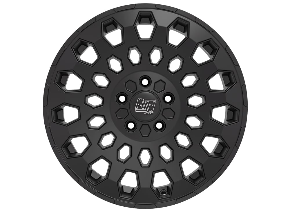 MSW 99 VAN 7.0x17 6x120 ET40 MATT BLACK Felgen