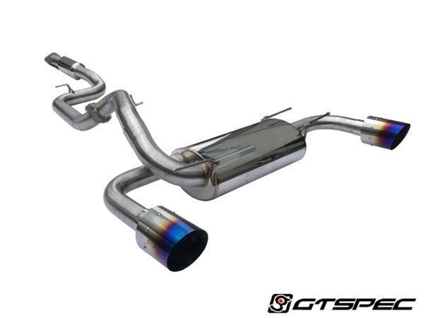Image of Cat-Back GT Spec Titanium Tips für Mazda 3 BL 2.2 DI MPS 260ps