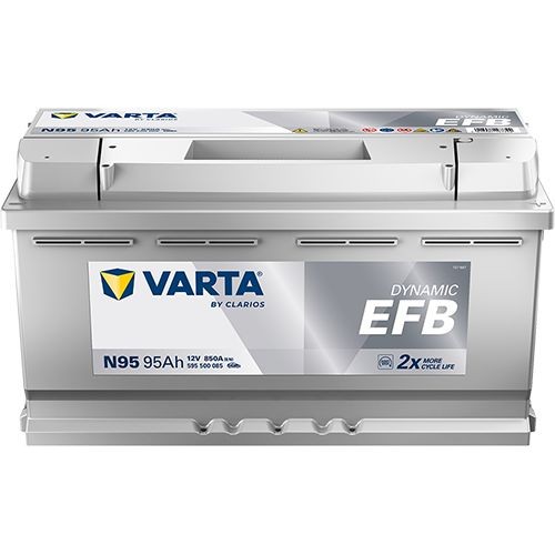 Autobatterie Varta N95 Dynamic  EFB 12V 95Ah  850A