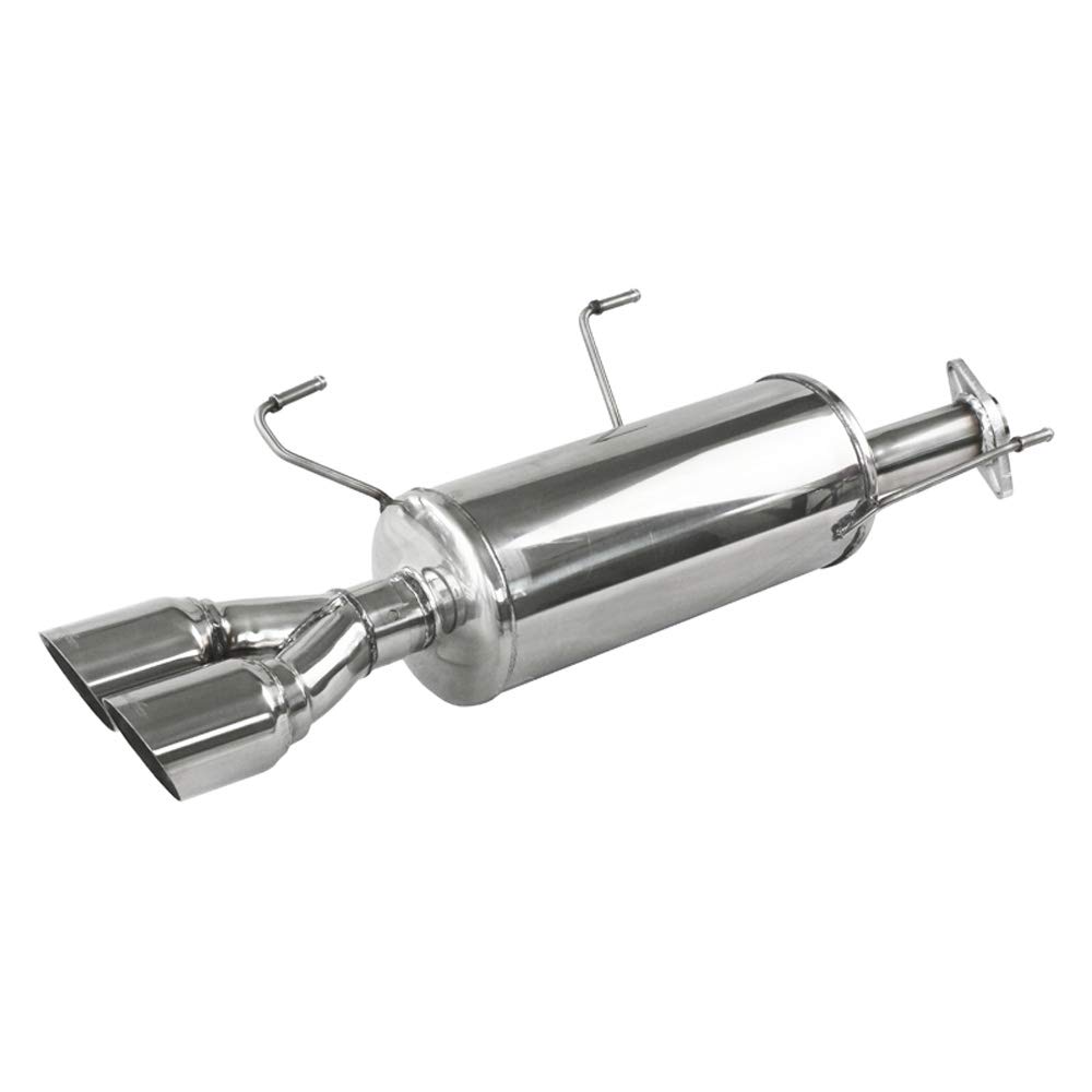 Image of Endschalldämpfer Inoxcar 2x80mm Racing Angled für NISSAN JUKE (F15) 1.6 DIG-T 4x4 190ps