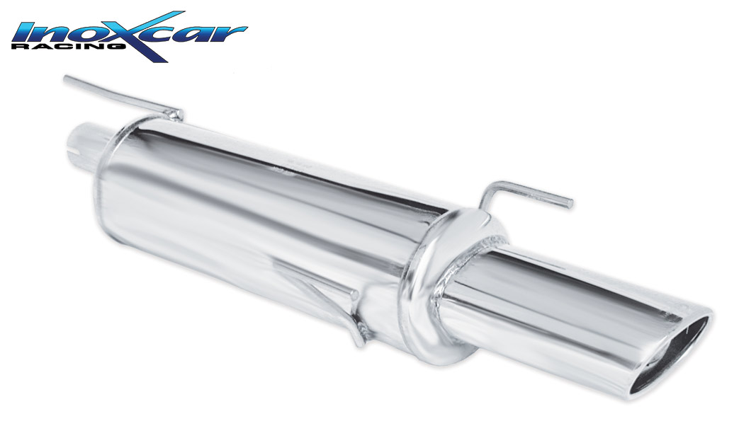 Endschalldämpfer Inoxcar  120x80 Oval