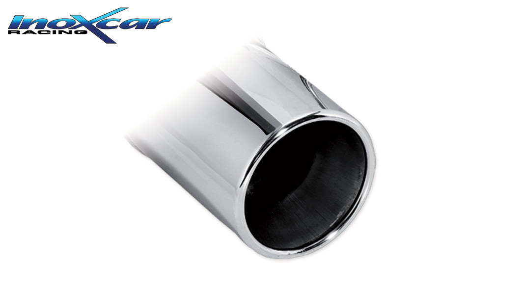 Endschalldämpfer Inoxcar  102mm Rolled für OPEL ASTRA J A trois volumes  1.6 Turbo (69) 180ps