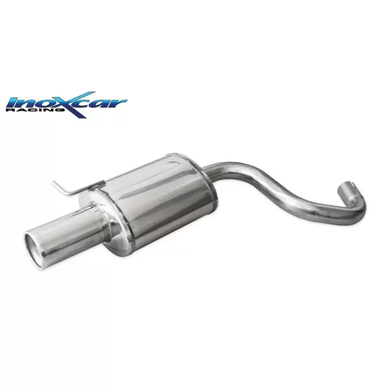 Image of Endschalldämpfer Inoxcar 102mm Rolled für BMW 3 Touring (E91) 320 d 177ps