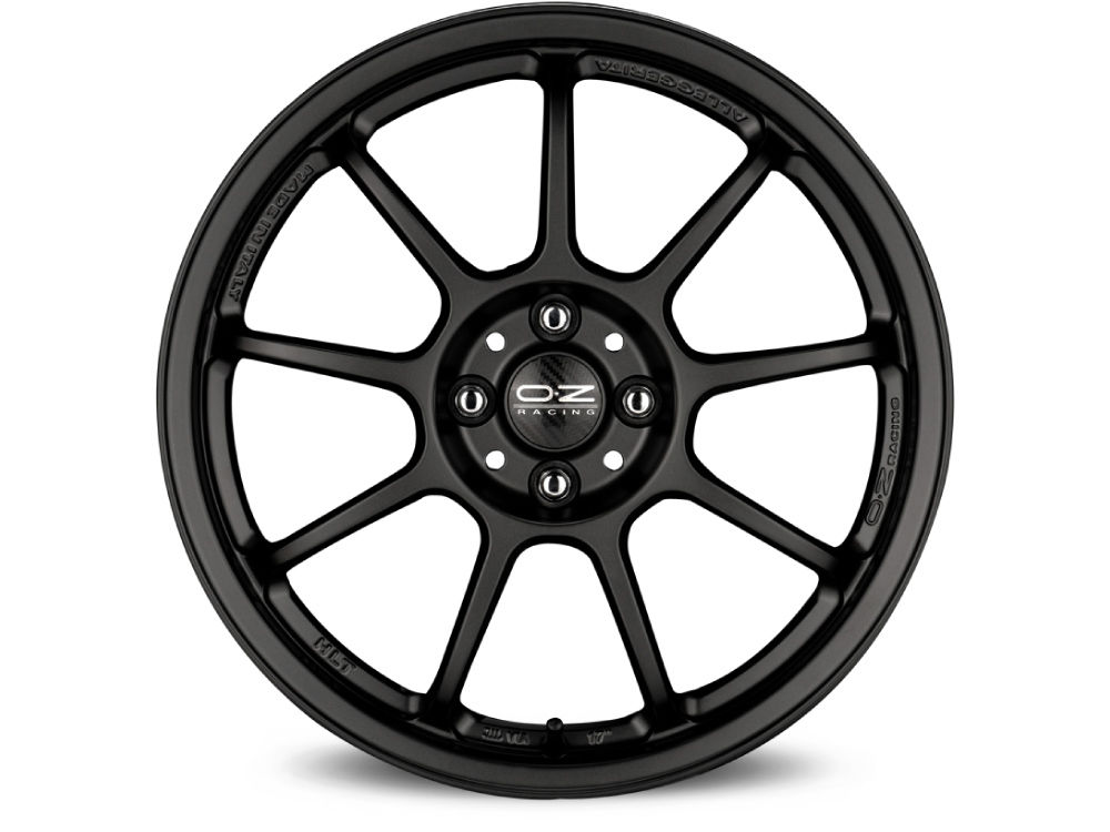 OZ ALLEGGERITA HLT 8.0x18 5x100 ET35 MATT BLACK Felgen
